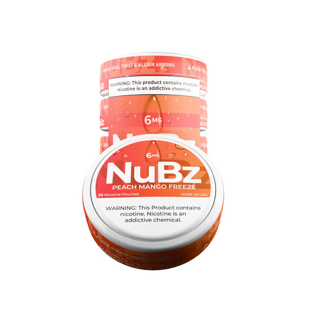 NUBZ Peach Mango Freeze
