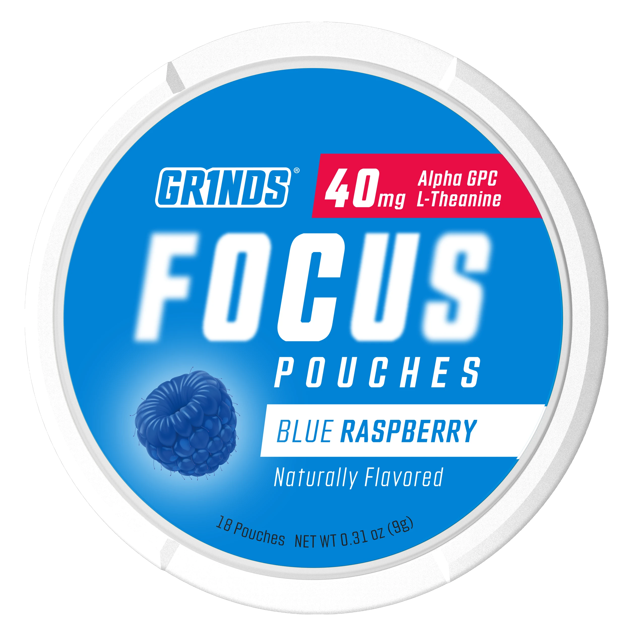 Grinds Blue Raspberry