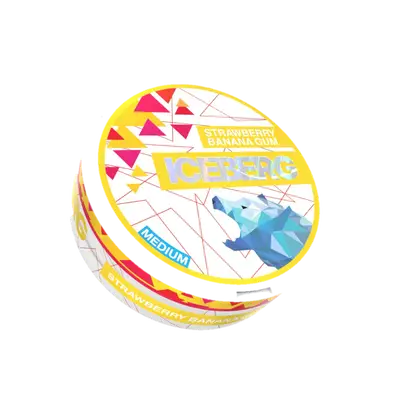 ICEBERG Strawberry Banana Gum