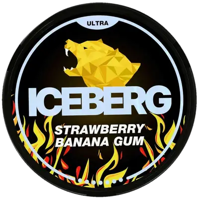 ICEBERG Strawberry Banana Gum
