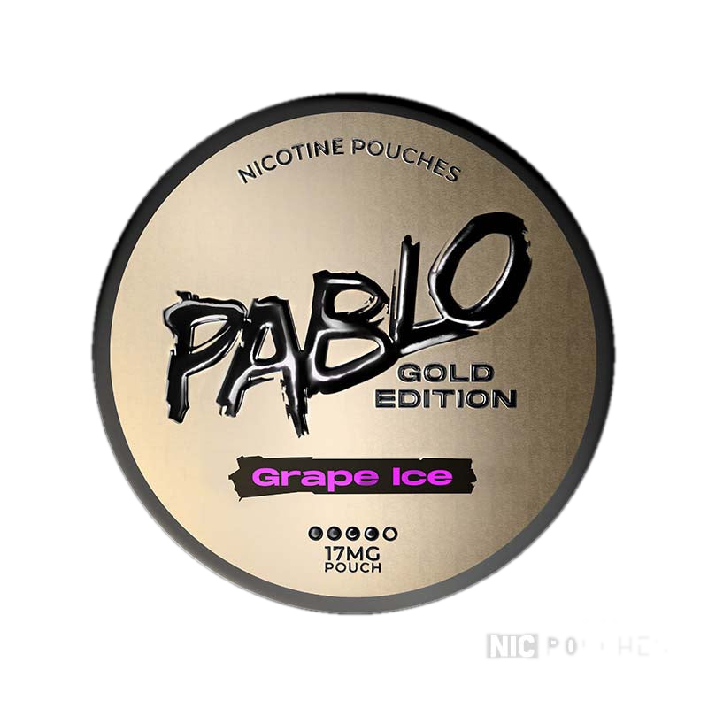 PABLO Gold Grape Ice pouch can