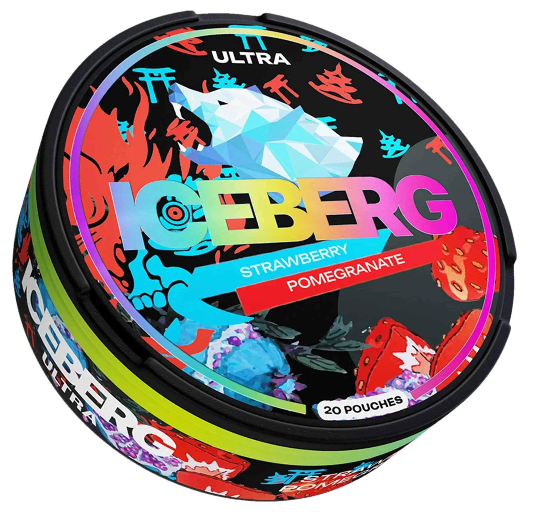ICEBERG Strawberry Pomegranate