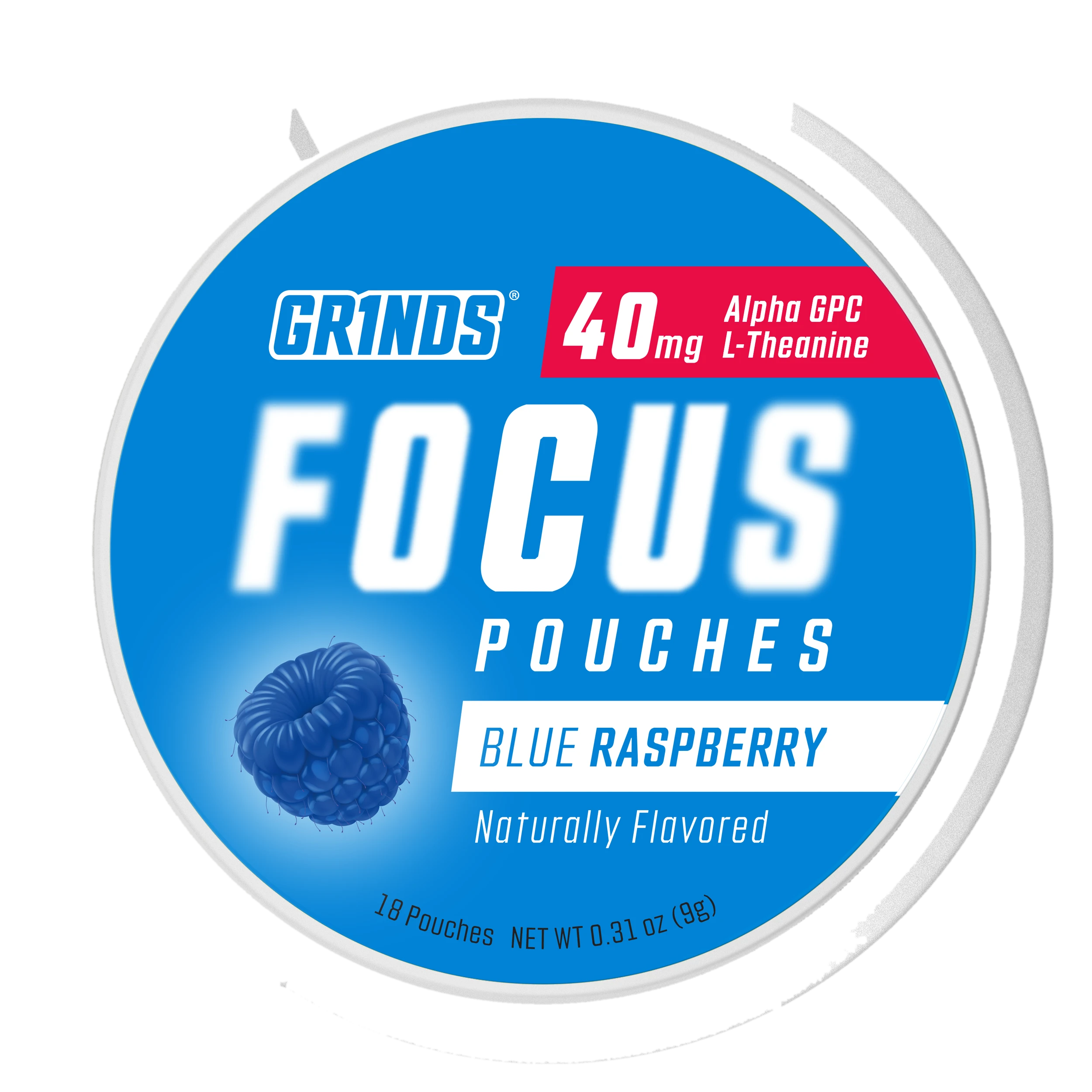 Grinds Blue Raspberry