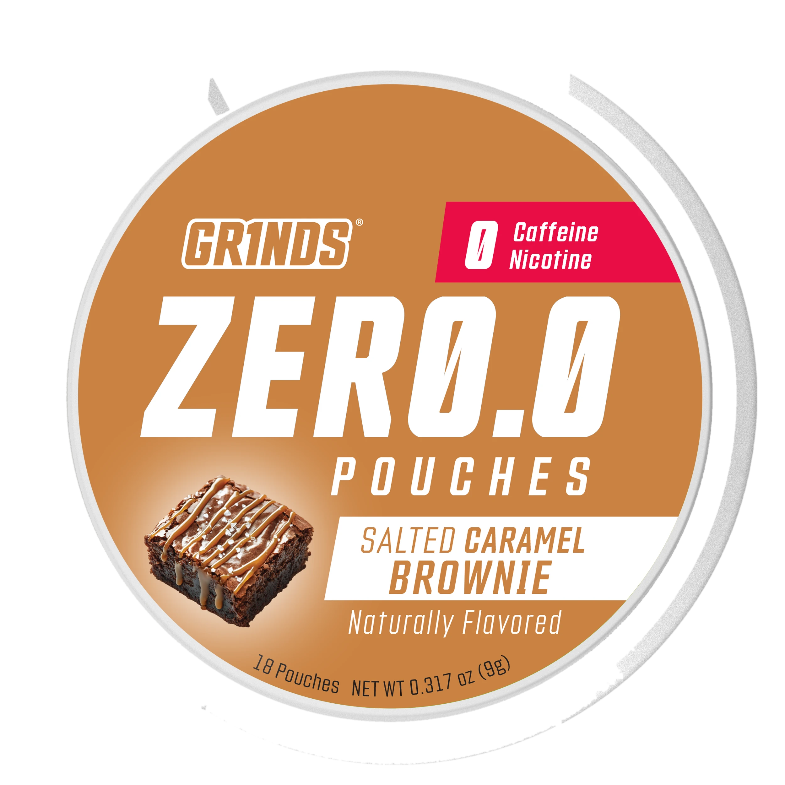 Grinds Salted Caramel Brownie